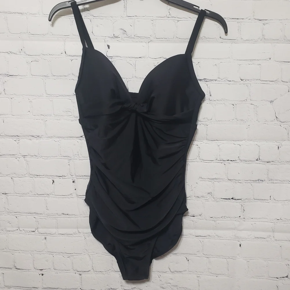 NWOT Sz S Merona One Piece Swimsuit - Picture 1 of 6